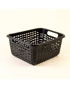 Fern Canyon Empty Storage Basket - Black (synthetic illustration; no displayed measurements)