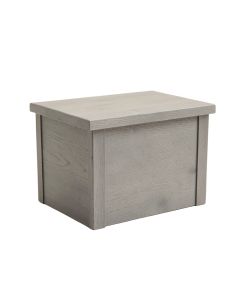 River Bluff Closed Outdoor Storage Box - Gray (synthetic illustration; no displayed measurements)
