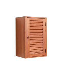Olive Crest Wall-Mounted Laundry Cabinet - Terracotta