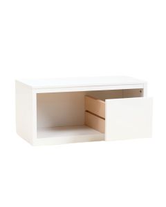 Briar Bridge Shoe Storage Bench - White