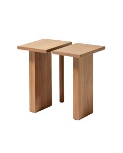Webber 2 Piece Nesting End Tables (synthetic illustration; no displayed measurements)