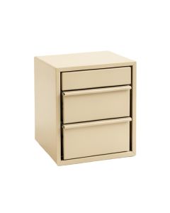 Field Canyon Small-Parts Storage Drawer Cabinet - Beige (synthetic illustration; no displayed measurements)
