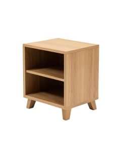 Orava End Table With Storage (synthetic illustration; no displayed measurements)