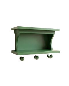 Dune Arc Wall-Mounted Entryway Organizer Shelf (synthetic illustration; no displayed measurements)