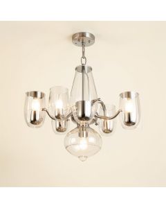 Griffey 5-Light Unique / Statement Tiered Chandelier (synthetic illustration; no displayed measurements)