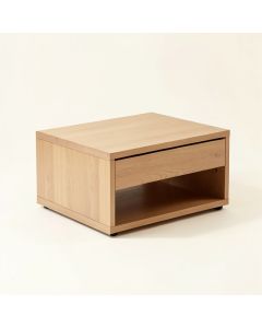 Macrae Sled Coffee Table With Storage (synthetic illustration; no displayed measurements)