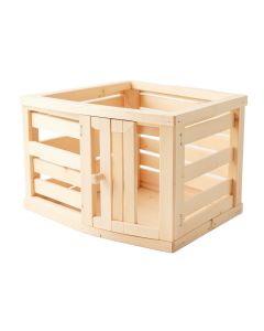 Briar Bend Empty Furniture-Style Pet Crate - Ivory (synthetic illustration; no displayed measurements)