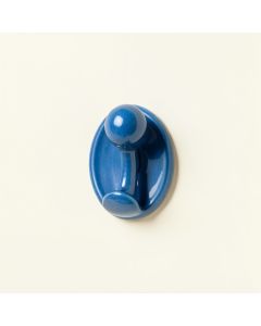 Cove Bend Wall-Mounted Robe Hook - Blue (synthetic illustration; no displayed measurements)