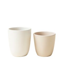 Jenneifer 2 Piece Ceramic Pot Planter Set