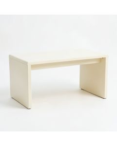 Juniper Field Desktop Monitor Riser - Ivory (synthetic illustration; no displayed measurements)