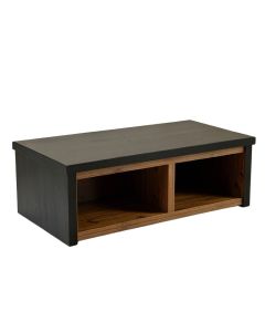 Alder Brook Shoe Storage Bench - Black
