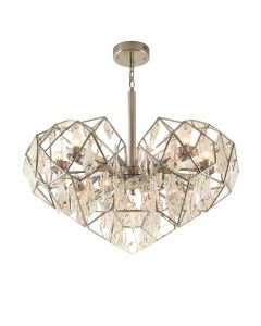 Chantant 6-Light Unique / Statement Geometric Chandelier