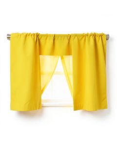 Nataniel Sunny Sunflower 54 '' Window Valance (synthetic illustration; no displayed measurements)