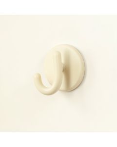 Birch Crossing Wall-Mounted Robe Hook - Ivory (synthetic illustration; no displayed measurements)