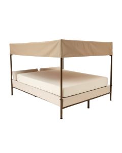 Jasman Low Profile Canopy Bed (synthetic illustration; no displayed measurements)