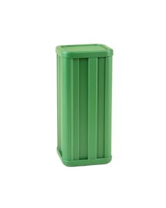 Field Bluff Narrow Outdoor Storage Bench - Green (synthetic illustration; no displayed measurements)