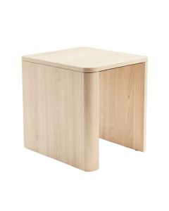 Oak Bridge Side Table - Beige (synthetic illustration; no displayed measurements)