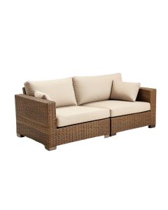 Elija Outdoor 2 Piece Sofa Seating Group With Cushions