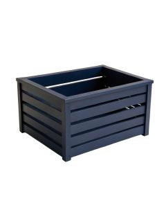 Stone Edge Empty Furniture-Style Litter Enclosure - Navy (synthetic illustration; no displayed measurements)