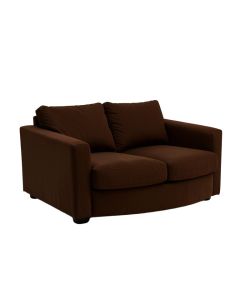 Tariq 91 '' Round Arm Sofa With Reversible Cushions