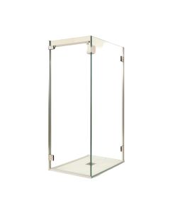Glass Barn 60 '' W X 76 '' H Single Sliding Frameless Shower Door
