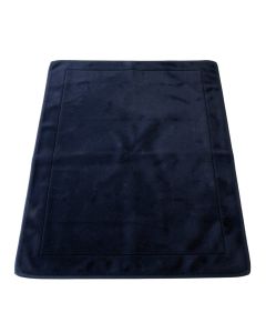 Reed Crossing Bath Mat - Navy (synthetic illustration; no displayed measurements)
