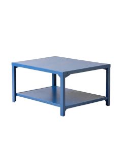 Reed Crest Narrow Outdoor Storage Bench - Blue