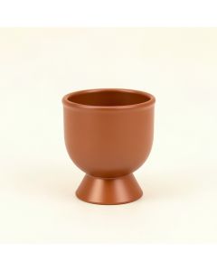 River Branch Empty Candle Holder - Terracotta (synthetic illustration; no displayed measurements)