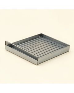 Meadow Falls Empty Under-Desk Cable Tray - Gray (synthetic illustration; no displayed measurements)