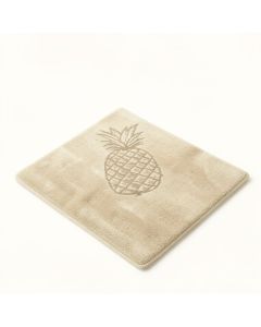 Batik Pineapple Rectangle 100 % Cotton Reversible Bath Rug (synthetic illustration; no displayed measurements)