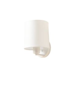 Heath Bend Wall Sconce Mounted On A Plain Wall - White (synthetic illustration; no displayed measurements)