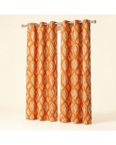 Ambesonne Ikat 2 Panel Curtain Set (synthetic illustration; no displayed measurements)