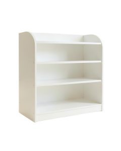 Summit Dell Desktop Shelving Unit - White (synthetic illustration; no displayed measurements)