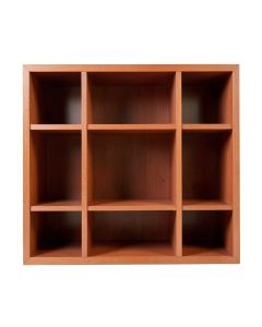 Field Arc Empty Mug-Storage Cabinet Insert - Terracotta