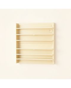 Clay Brook Empty Wall-Mounted Tool Organizer Panel - Cream (synthetic illustration; no displayed measurements)