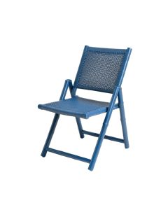 Cliff Bluff Folding Outdoor Chair - Blue