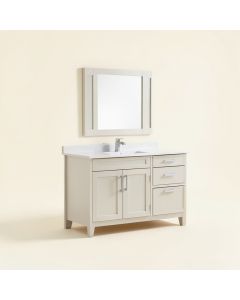 Aleta 60 '' Double Bathroom Vanity Set (synthetic illustration; no displayed measurements)