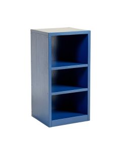 Olive Edge Narrow Cubby Tower - Blue