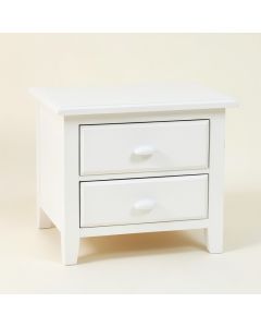 Field Canyon Nightstand - White (synthetic illustration; no displayed measurements)