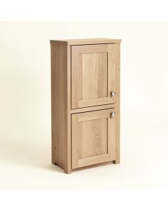 13.25 '' W X 32 '' H X 20.25 '' D Free-Standing Bathroom Cabinet (synthetic illustration; no displayed measurements)