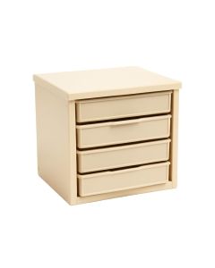 Linden Brook Small-Parts Storage Drawer Cabinet - Beige