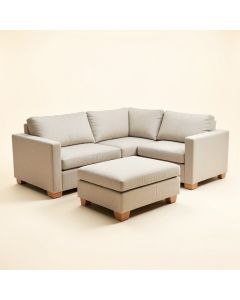 Montz 81 '' Wide Linen Reversible Modular Sofa & Chaise With Ottoman (synthetic illustration; no displayed measurements)
