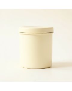 Oak Bluff Storage Canister With Lid - Ivory (synthetic illustration; no displayed measurements)