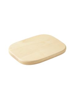 Lake Arc Cutting Board - Ivory (synthetic illustration; no displayed measurements)