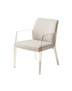 Dement Side Chair In Clear (synthetic illustration; no displayed measurements)