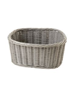 Birch Branch Empty Storage Basket - Gray