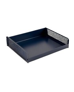 Shore Dell Empty Under-Desk Cable Tray - Navy (synthetic illustration; no displayed measurements)
