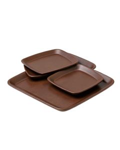 Poulan 4 Piece Coffee Table Tray Set