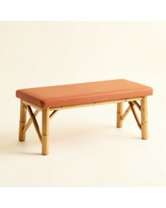 Moss Arc Indoor Bench (synthetic illustration; no displayed measurements)