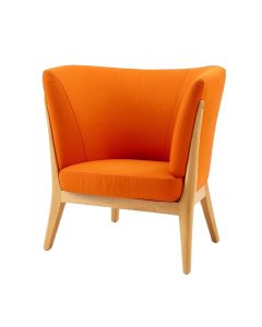 Bonnette 37 '' Wide Polyester Wingback Chair (synthetic illustration; no displayed measurements)
